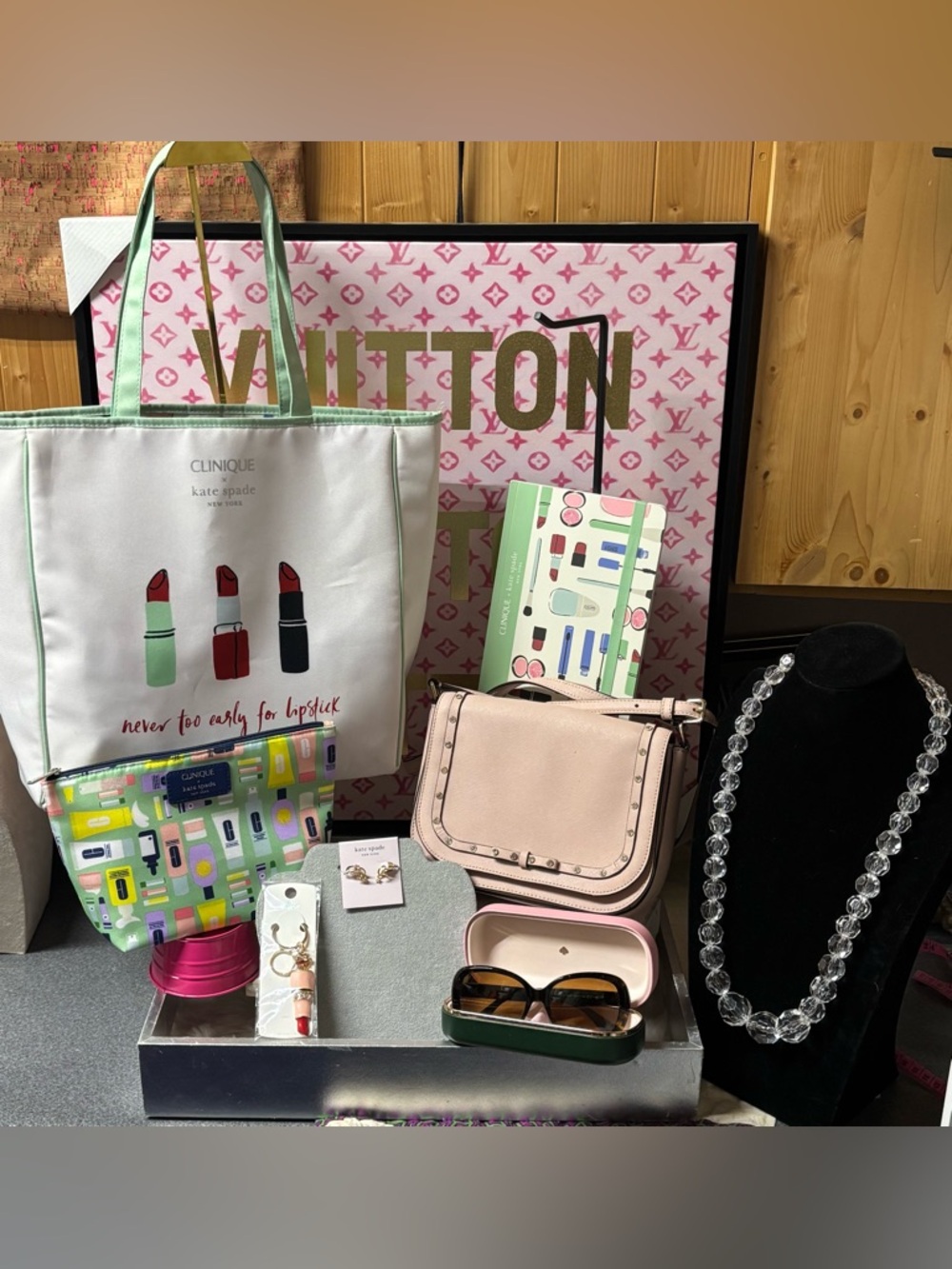 Kate spade pink crossbody bundle